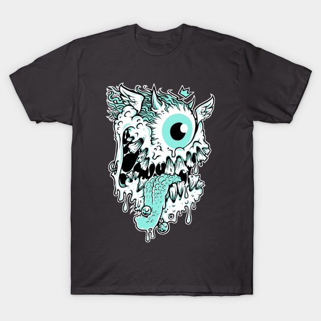 Flying eyeball with teeth T-Shirt by HETCH666